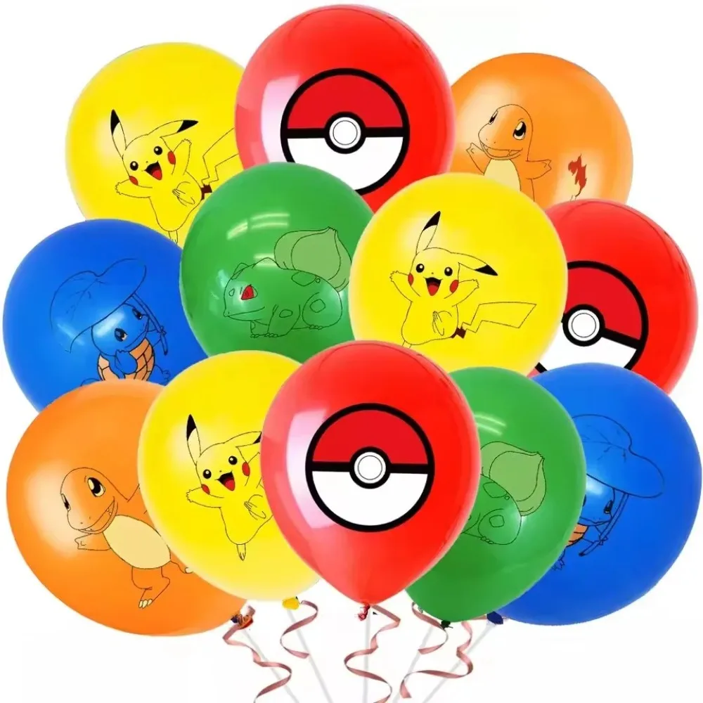 ลูกโป่งยางพิมพ์ลายโปเกมอน 10 ช - Event Party บทวิจารณ์และราคา
