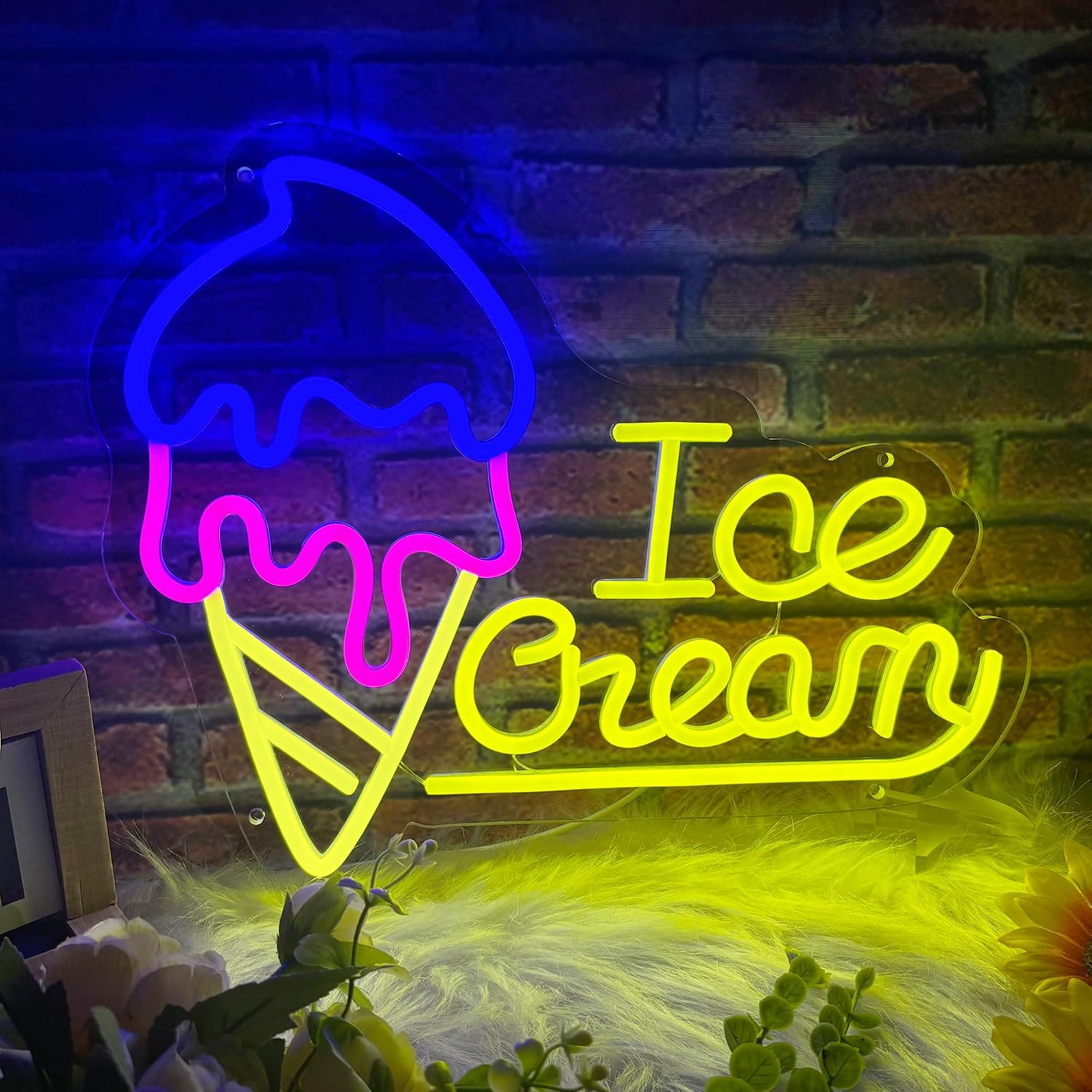 ป้ายไฟนีออนรูปไอศกรีม ปรับความ - Neon Sign Party บทวิจารณ์และราคา