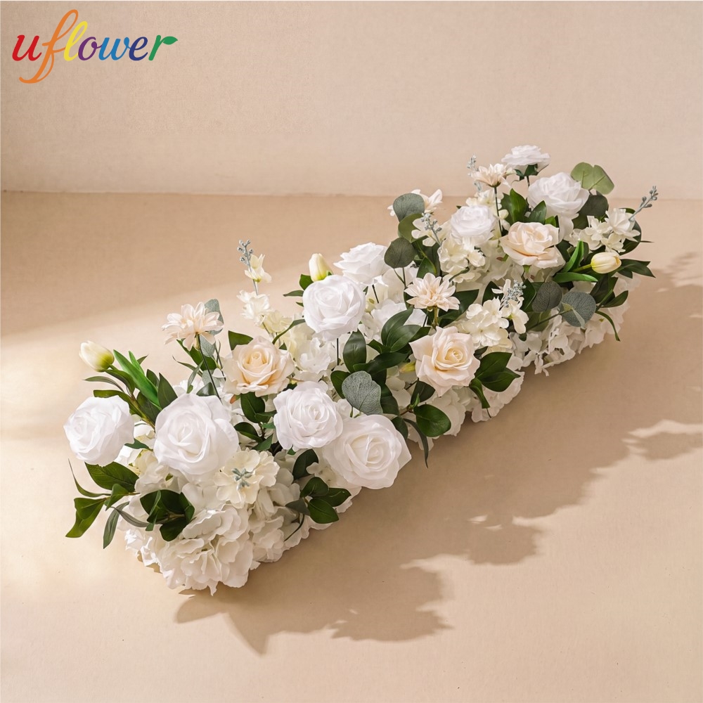 Uflower ดอกกุหลาบและใบไม้ประดิ - Flower Wall Panel บทวิจารณ์และราคา
