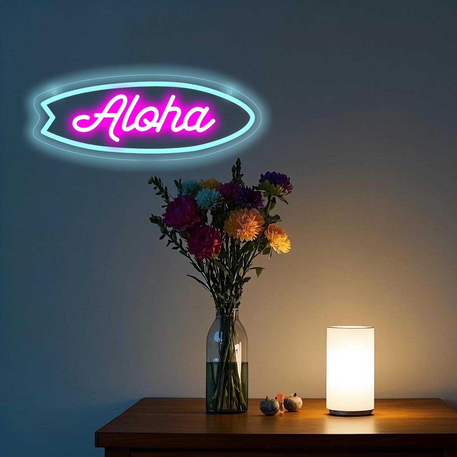 ป้ายไฟนีออนรูปกระดานโต้คลื่น A - Neon Sign Party บทวิจารณ์และราคา